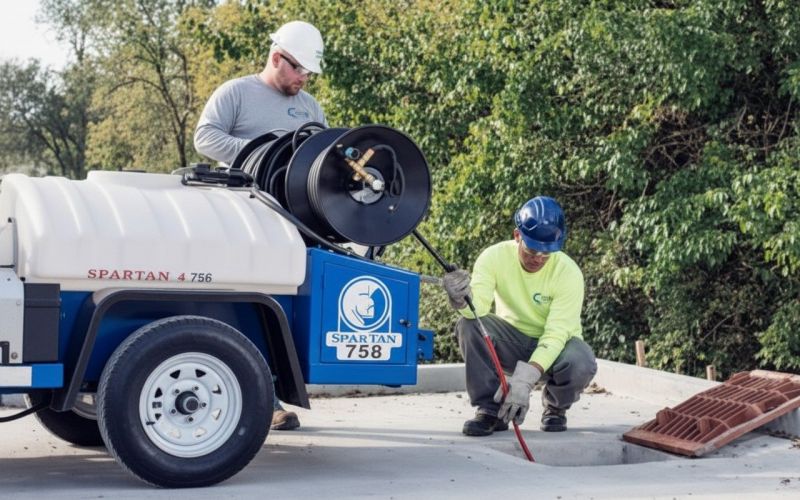 Veranda Drain Installation