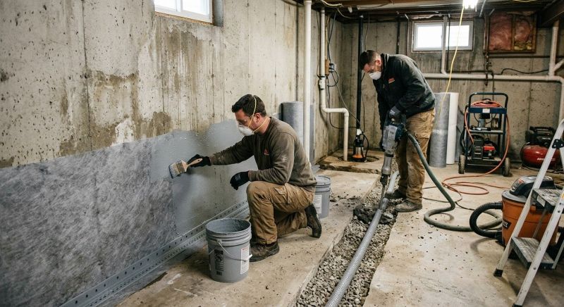Wet Basement Solutions in Birmingham, AL